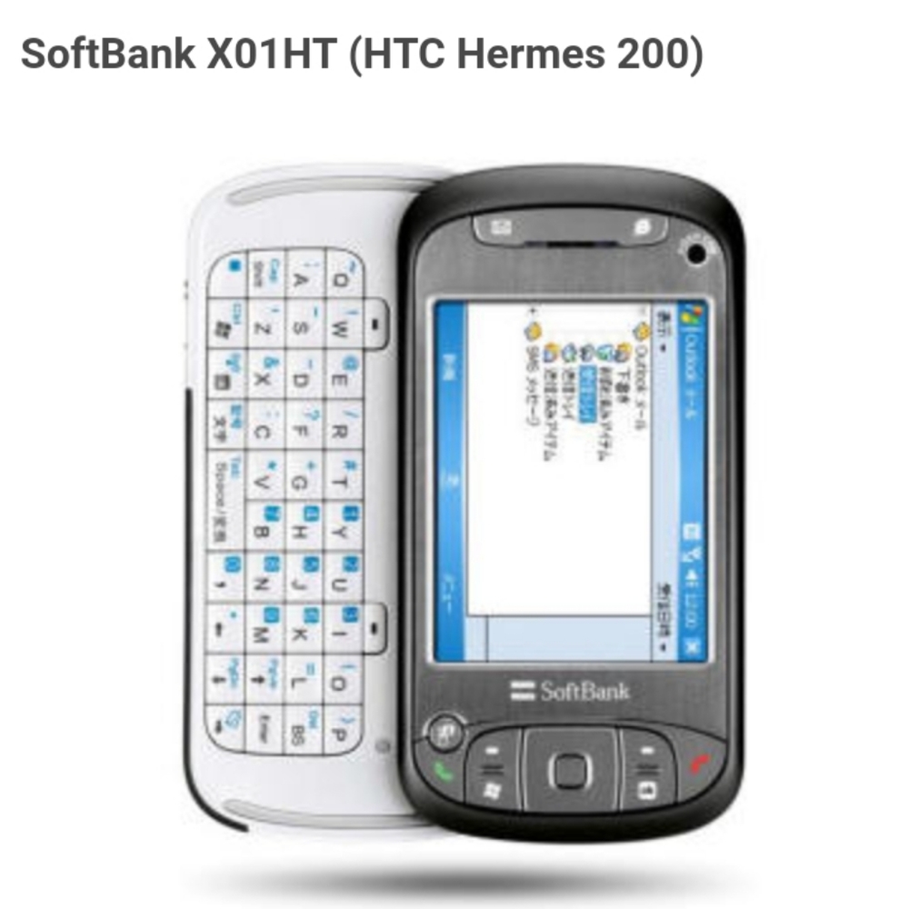 SoftBank HTC X01HT Windows Mobile sliding smart-phone camera case  Microsoft